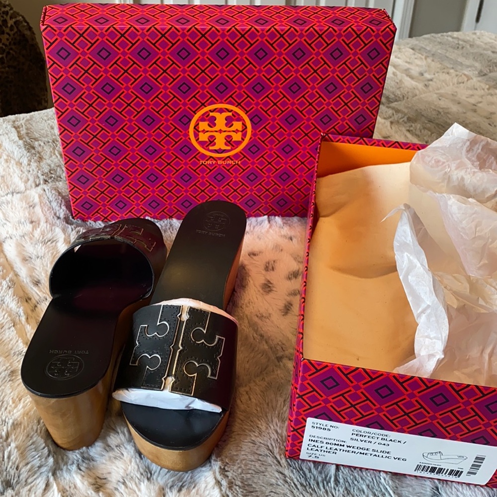 Tory Burch Ines 80MM Wedge Slide